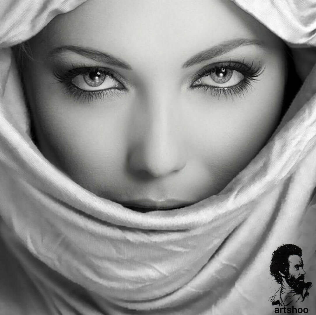 آموزش نقاشی سیاه قلم